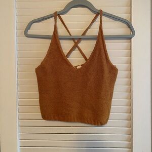 Women's Burnt Knit Cami Top